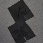 شورتک ورزشی سیملس پشت چین دار - تصویر 3