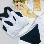 ست نیم تنه و شورت کلوین CalvinKlein کاپدار در رنگهای متنوع - تصویر 3